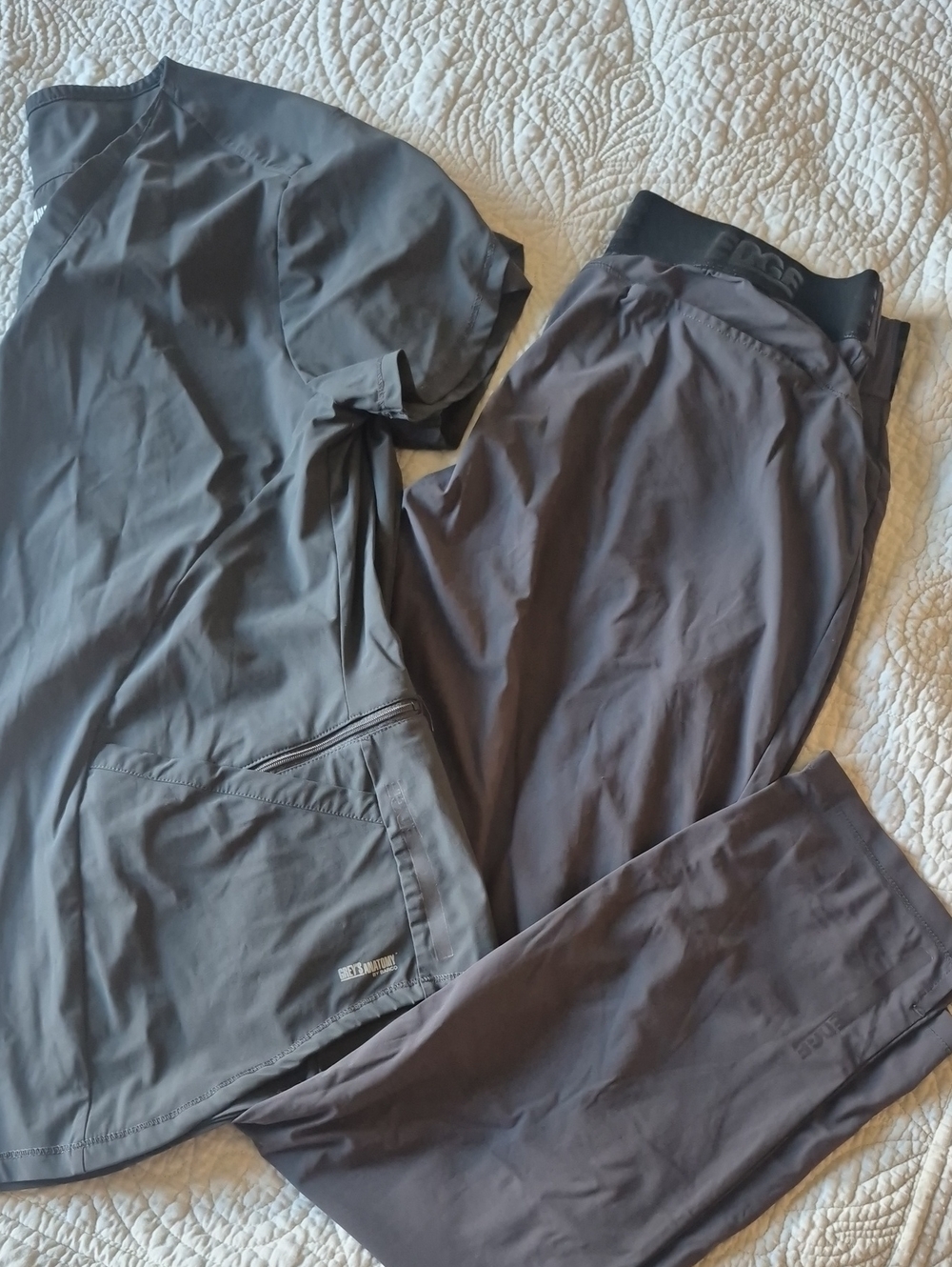Grey's Anatomy Gray Scrub Set